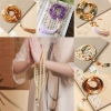 Vòng 108 hạt Bồ Đề phong thủy - chuỗi hạt đeo tay niệm Phật, trang sức Phật giáo, quà tặng may mắn giá ưu đãi 195.000₫