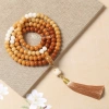 Vòng 108 hạt Bồ Đề phong thủy - chuỗi hạt đeo tay niệm Phật, trang sức Phật giáo, quà tặng may mắn giá ưu đãi 195.000₫ 9