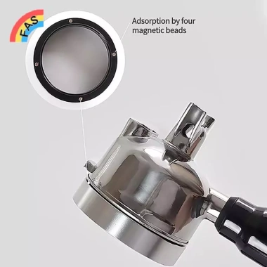 Vòng bắt cà phê FAS 51-58mm - Máy mài, chống bay, tay cầm, vải bột, định lượng VN 6 Vòng bắt cà phê FAS 51-58mm - Máy mài, chống bay, tay cầm, vải bột, định lượng VN 6