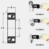 Vòng bi 8mm chính xác tốc độ cao, mang nhỏ MR128ZZ MR148ZZ 688ZZ 698ZZ 608ZZ 628ZZ - Giá ưu đãi 9.678₫ 3