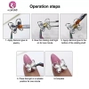 Vòng bi xoay đa năng Springevenstar 5 chiếc – phụ kiện làm móng tay, trang sức hoạt hình, kích thước 11mm, giảm còn 25.960₫ 3
