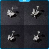 Vòng bướm cung bụng thép không gỉ Zircon - Trang sức cho phụ nữ quà tặng 31.800₫ 3