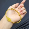 Vòng Cáp Tỳ Hưu TA Q506 Tóc Vàng - Phong Thuỷ Thổ Kim, TUDO Giá 690.000 7