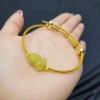 Vòng Cáp Tỳ Hưu TA Q506 Tóc Vàng - Phong Thuỷ Thổ Kim, TUDO Giá 690.000 8