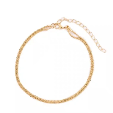 Vòng chân nam sáng bóng thời trang - Quà tặng sang trọng, giảm giá 36.850 VND 9