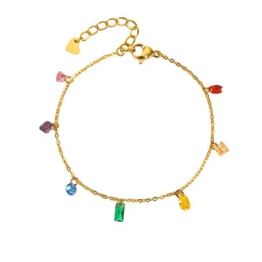 Vòng chân nữ tua rua hình bầu bướm đơn giản - Giá 42.900 VND, giảm ngay 9