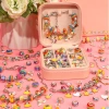 Vòng charm Pandora 66 món full hộp xịn xò: 3 dây chuyền dài, 3 vòng, 60 charm, chỉ 199.000 VND 4