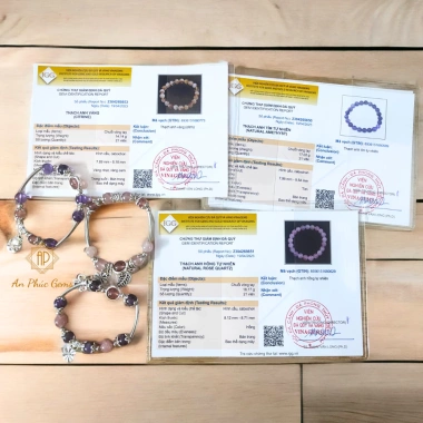 Vòng Charm Phong Thủy Đá Thiên Nhiên Mệnh Hỏa - An Phúc Gems 219.000₫ 8