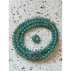 Vòng Chuỗi Tay Lam Ngọc Quấn Ba Vòng 3A Độ Sáng - Noa Gems, Tặng Hộp Gấm, Giá 680,000₫
