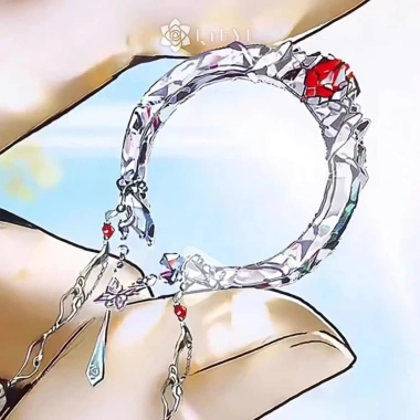 Vòng cổ Anime Tian Guan Ci Fu – Hua Cheng Xie Lian – Dây chuyền Thiên Đường 104.830₫ 3