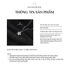 Vòng cổ bạc 925 nữ DUYSON SILVER - Dây chuyền cỏ 4 lá mạ vàng cao cấp, thiết kế tinh tế, giá chỉ 450.000 VND 3