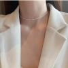 Vòng cổ Bạc tuyết xù Choker nữ cao cấp TUNA SILVER - 100% Bạc 925, Giá ưu đãi 450.000₫ (giảm từ 576.000)