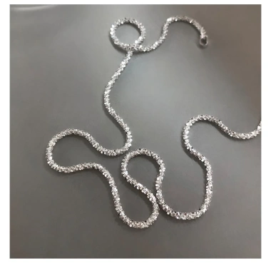 Vòng cổ Bạc tuyết xù Choker nữ cao cấp TUNA SILVER - 100% Bạc 925, Giá ưu đãi 450.000₫ (giảm từ 576.000)