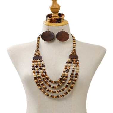 Vòng cổ bohemian nhiều lớp cườm: phụ kiện thời trang, giá ưu đãi 90.450₫