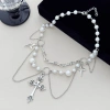 Vòng cổ chéo ngọc trai nhiều lớp thời trang - Dây chuyền xương đòn nữ chỉ 38.500₫ 8
