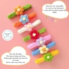 Vòng cổ chó mèo len bông hoa dễ thương HELLOPET - Đan thủ công 23.000đ 2