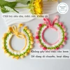Vòng cổ chó mèo len hình hoa tulip HELLOPET - Đan tay mềm mại, giá ưu đãi 38.000₫ 2