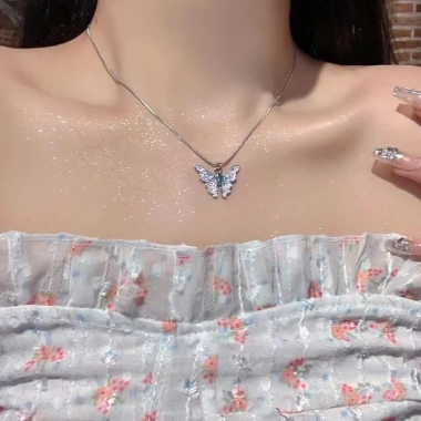 Vòng Cổ Choker Hình Bướm Nữ Thời Trang - Cá Tính, Sang Trọng, Giá Chỉ 47.565₫ 9