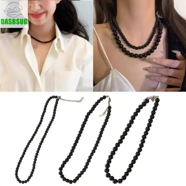 Vòng cổ choker ngọc trai đen thời trang - Thiết kế sang trọng, giảm giá 80.105₫
