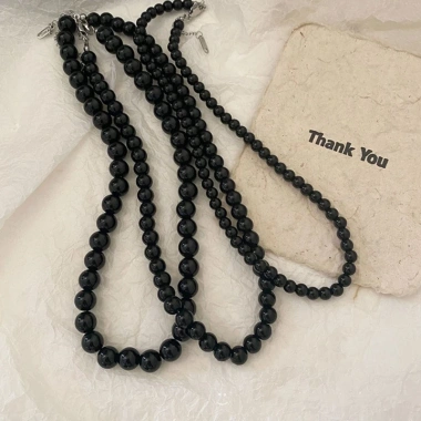 Vòng cổ choker ngọc trai đen thời trang - Thiết kế sang trọng, giảm giá 80.105₫