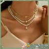 Vòng Cổ Choker Nhiều Lớp Vỏ Sò Ngọc Trai Thời Trang - Giá chỉ 50.250₫, giảm so với 61.305₫