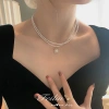 Vòng cổ chuỗi dây vàng nhiều lớp, mặt bướm, đính đá quý giả - Thời trang cá tính nữ 10