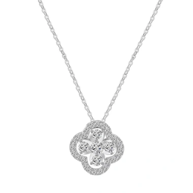 Vòng cổ cỏ bốn lá mạ vàng 14K LEOSIA JEWELRY LA23 – Sang trọng, cao cấp, giá ưu đãi 950k