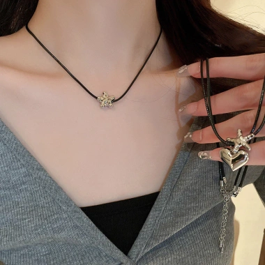 Vòng cổ đá màu trơn phong cách Hàn Quốc - Dễ phối đồ, không gây dị ứng, giá ưu đãi 38,540₫ 6