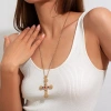 Vòng Cổ Dài Chữ Thập Thánh Giá Cá Tính Y2K VC69 Giá Chỉ 36.000 VND 3