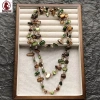 Vòng cổ dài phong cách Bohemian pha lê, đá tự nhiên nhiều màu, xếp lớp cổ điển - Giá ưu đãi 100.540 VND 2