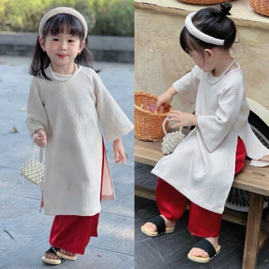 Vòng Cổ Dây Chuyền Ngọc Trai Bé Gái Áo Dài Tết - Giá 29.000 VND, Đẹp, Sang Trọng
