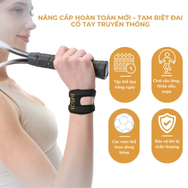 Vòng Cố Định Cổ Tay AOLIKES Chắc Chắn - Dùng cho Cầu Lông, Quần Vợt, Giá 75.000đ 5