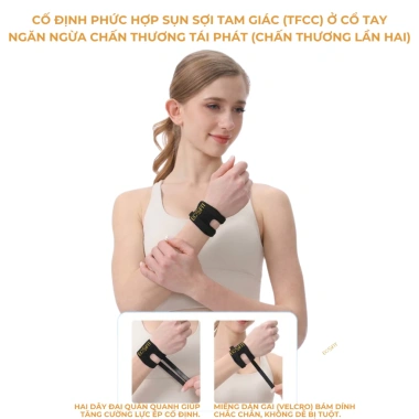 Vòng Cố Định Cổ Tay AOLIKES Chắc Chắn - Dùng cho Cầu Lông, Quần Vợt, Giá 75.000đ 7