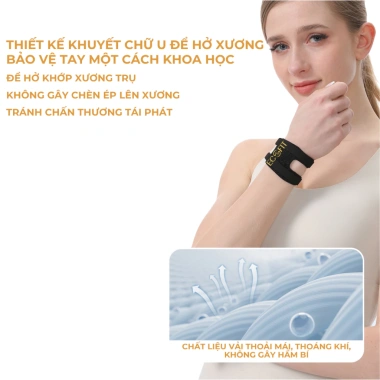Vòng Cố Định Cổ Tay AOLIKES Chắc Chắn - Dùng cho Cầu Lông, Quần Vợt, Giá 75.000đ 9