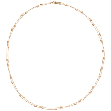 Vòng cổ Hàn Quốc cườm kim loại bóng phụ kiện nữ thời trang giảm giá 31.020₫
