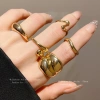 Vòng cổ hạt đậu nhiều lớp thiết kế đơn giản, thời trang, đa năng, giá 46.060 VND
