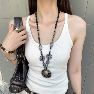Vòng cổ họa tiết da báo thời trang - Phụ kiện nữ sang trọng, giá chỉ 42.900₫ 2