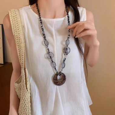 Vòng cổ họa tiết da báo thời trang - Phụ kiện nữ sang trọng, giá chỉ 42.900₫ 5