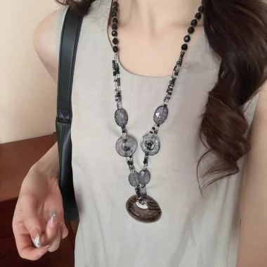 Vòng cổ họa tiết da báo thời trang - Phụ kiện nữ sang trọng, giá chỉ 42.900₫ 6