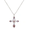 Vòng cổ HYCEO Trái tim Tình yêu và Chữ thập Zircon Y2K Dây chuyền Xương đòn Pha lê Gothic Kim cương cho Nữ 42.900 VND 6