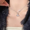 Vòng cổ kim cương Planet Pin nữ - mặt đá sang trọng, phù hợp chuỗi xương đòn, giảm giá 23% chỉ 31.267₫ 5