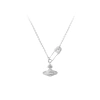 Vòng cổ kim cương Planet Pin nữ - mặt đá sang trọng, phù hợp chuỗi xương đòn, giảm giá 23% chỉ 31.267₫ 10