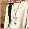 Vòng cổ lá bạc Ginkgo và lông vũ phong cách Trung Hoa Dễ phối đồ chụp ảnh đẹp, giá chỉ 21.500₫ 7