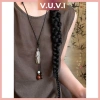 Vòng cổ lá bạc Ginkgo và lông vũ phong cách Trung Hoa Dễ phối đồ chụp ảnh đẹp, giá chỉ 21.500₫ 8