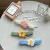 Vòng cổ len nhiều bông hoa dễ thương HELLOPET cho chó mèo, đan tay, điều chỉnh kích thước, giảm giá 29.500₫ 8