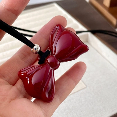 Vòng cổ mặt dây chuyền trái tim nơ đỏ cổ điển - Trang sức nữ giá ưu đãi 35.733₫ 10 Vòng cổ mặt dây chuyền trái tim nơ đỏ cổ điển - Trang sức nữ giá ưu đãi 35.733₫ 10