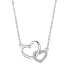 Vòng cổ mặt trái tim đính đá zircon thời trang nữ - Giá 16.830 VND khuyến mãi