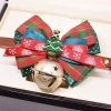 Vòng cổ mèo Noel nơ đáng yêu có chuông, điều chỉnh size 0.5‑30kg cho mèo và chó 4