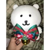 Vòng cổ mèo Noel nơ đáng yêu có chuông, điều chỉnh size 0.5‑30kg cho mèo và chó 6