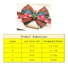 Vòng cổ mèo Noel nơ đáng yêu có chuông, điều chỉnh size 0.5‑30kg cho mèo và chó 9